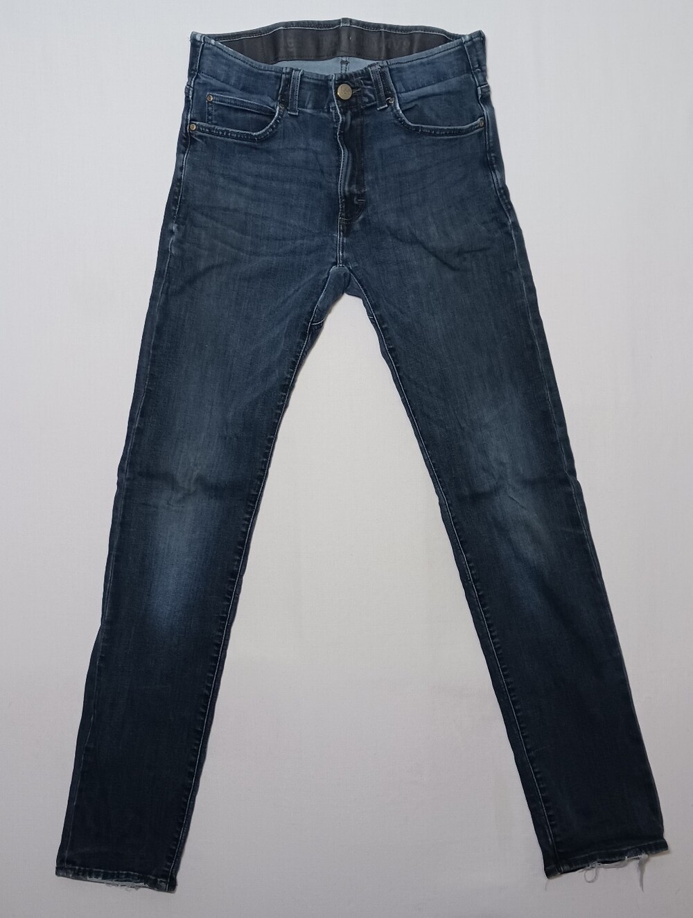 Lee Extreme Motion MVP Mens Slim Tapered Leg Jeans 32X36 Dark Wash